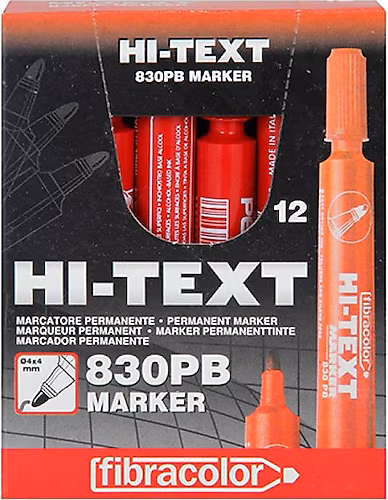 Hi Text 830PB Marker Kırmızı